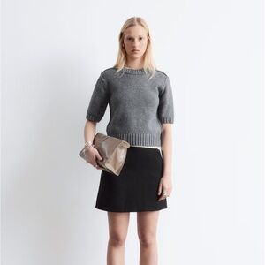 🖤5/$25 NWT Classic Black Women's Skirt mini dippin daisys medium supima cotton